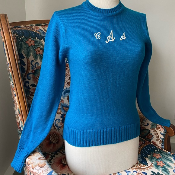 Vintage Monogram Sweater - Picture 3 of 5